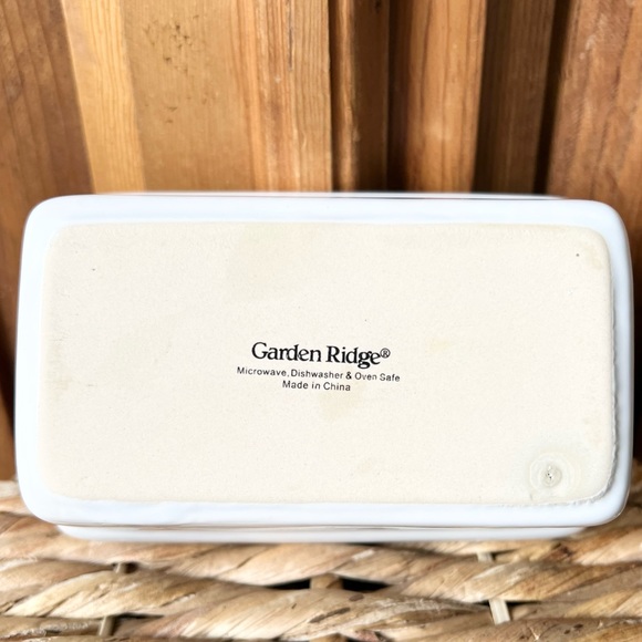 Garden Ridge Rooster Design Mini Ceramic Loaf Pan - Picture 7 of 10